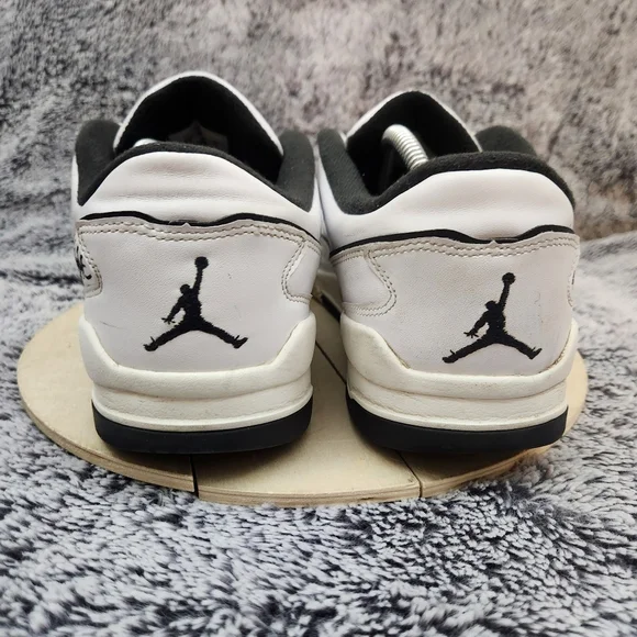 Nike Air Jordan Flight Court Basketball White Sail Black Men's Size 12 - Picture 7 of 9